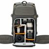 Lowepro Flipside Trek BP 450 AW Fotós táska/ Kamera Hátizsák - Zöld/Szürke