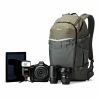 Lowepro Flipside Trek BP 450 AW Fotós táska/ Kamera Hátizsák - Zöld/Szürke