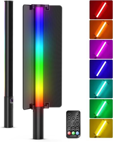 LUXCEO P520 RGB Videó LED Fény-cső -52cm Színes 18W 3145LUX 2500-6500K 2600mAh Fotós Lámpa