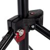 Manfrotto Mini kompakt légcsill. alu lámpaállvány 3db-os szett, fekete (211cm)