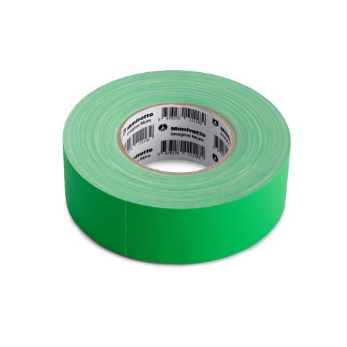 Manfrotto Gaffer Tape textil ragasztó szalag 50mm x 50m Chroma Key zöld