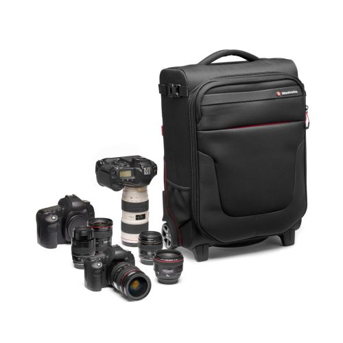 Manfrotto Pro Light Reloader Air-50 kézipoggyász méretű gurulós bőrönd