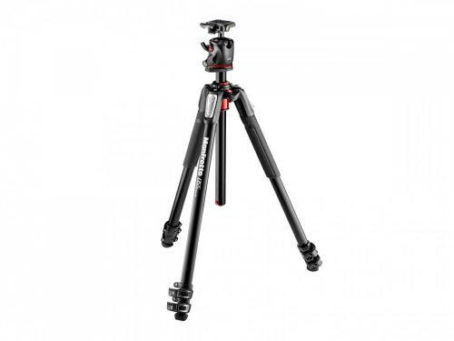 Manfrotto 055 Alumínium 3 szekciós állvány + XPRO gömbfej + 200PL lap (170cm)