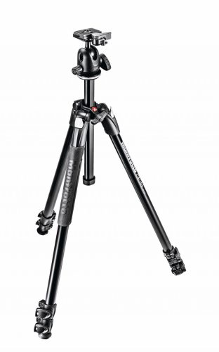 Manfrotto 290 Xtra kit alu 3 szekciós állvány + gömbfej (170cm)