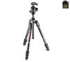 Manfrotto Befree GT Carbon Fiber Állvány / Tripod - 4 szekciós + gömbfej (162cm)