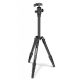 Manfrotto Element traveller Tripod Állvány + gömbfejjel - Fekete (143cm)