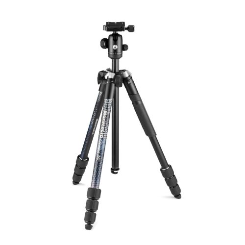 Manfrotto Element MII Alumínium Kameraállvány/ Tripod - 4 szekció, gömbfej - Fekete