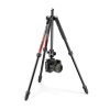 Manfrotto Element MII Alumínium Kamera Állvány - 4 szekció, gömbfej - Piros (160cm)