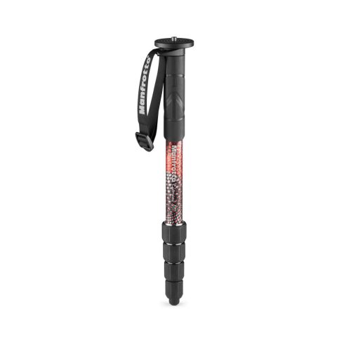 Manfrotto Element MII Monopod Alumínium 5 szekciós - Piros (159cm)