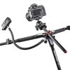 Manfrotto 190XPRO Alumínium 4 szekciós állvány horizontális oszloppal (160cm)