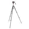 Manfrotto MVH500AH fluid fej lapos alappal + 190X alu video tripod