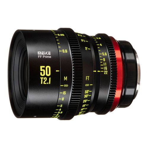 Meike MK 50mm T2.1 L-tartó FF objektív