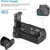 NEEWER Nikon Nikon D3100 D3200 D3300 D5300 Portré Markolat -EN-EL14 Battery Grip