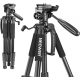 NEEWER SAB234 Alumínium Tripod (142cm Állvány) + Videó-fej