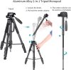 NEEWER Alumínium Fényképezőgép Állvány / Tripod / Monopod (Fekete)