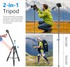 NEEWER Alumínium Fényképezőgép Állvány / Tripod / Monopod (Fekete)