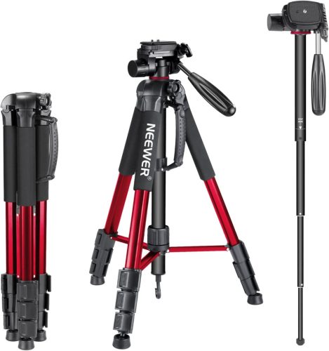 NEEWER SAB264 Alumínium Tripod/ Monopod (177cm Állvány)