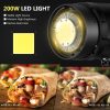 NEEWER ST-200W Stúdió Videólámpa - 21.000Lux 5600K LED Bowens Stúdió Világítás távirányítóval