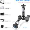 NEEWER ST15C Magic Arm + Super Clamp - Flexibilis Fotós-Kar + Satu  (1/4"& ColdShoe) (15cm)