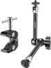 NEEWER ST25C Magic Arm + Super Clamp - Flexibilis Fotós-Kar + Satu  (1/4"& ColdShoe) (25cm)