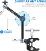 NEEWER ST25C Magic Arm + Super Clamp - Flexibilis Fotós-Kar + Satu  (1/4"& ColdShoe) (25cm)