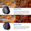 NEEWER DJI FPV 4in1 ND (ND4 ND8 ND16 ND32) ND-szűrő Filter (4db) - DJI FPV Drón Szűrő Kit