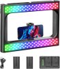 NEEWER RGB-A111 Mobil/ Okostelefon RGB-LED Videó Rig Kit - Színes LED