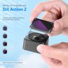 NEEWER DJI Action 2 4in1 ND (ND8 ND16 ND32 ND64) ND-szűrő Filter (4db) - DJI Action 2 Drón Szűrő Kit