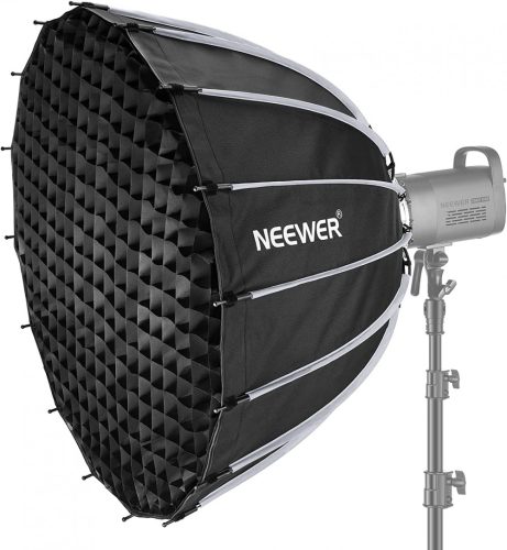 NEEWER 85cm Parabola Bowens Softbox (Kör Stúdió-Világítás) + Honeycomb-Rács