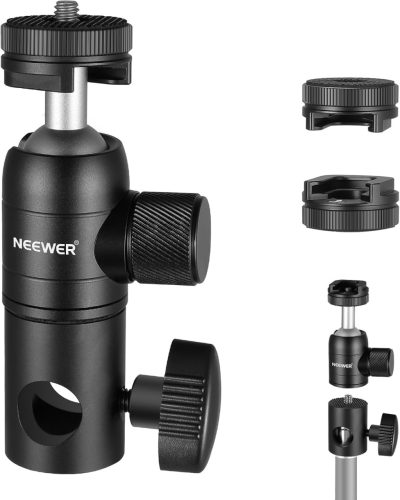 NEEWER Spigot-1/4" Fotós Vaku/ Monitor/ LED lámpa tartó adapter - Állványtartó Átalakító fej