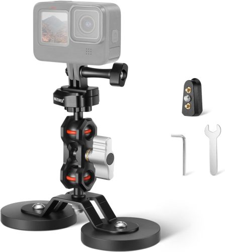 NEEWER Mágneses Akciókamera Tartó -Insta360 GoPro DJI Rögzítő Korong