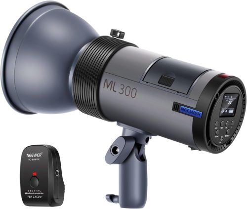 NEEWER ML300 Studio Vaku -2.4Ghz 300W Kültéri Studio-Flash