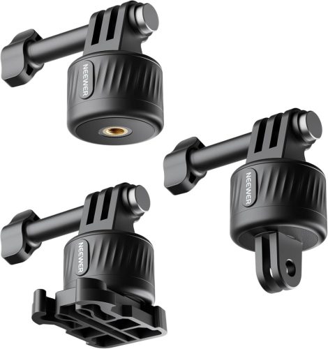 NEEWER 3in1 Mágneses Akciókamera Gyorskioldó Állvány-adapter Kit -GoPro Insta360 DJI rögzítő