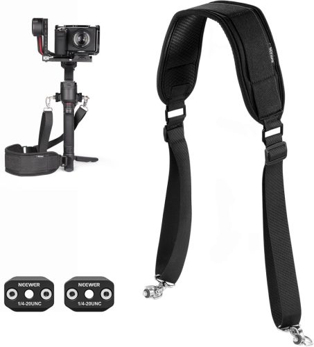 NEEWER Gimbal Nyakpánt -DJI RS4 RS3 RS2 Állítható Váll/ Nyakpánt (150cm)