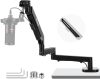 NEEWER MS002 Pneumatikus Rugós Mikrofon-tartó Asztali Állvány -Low Profile Desk Arm