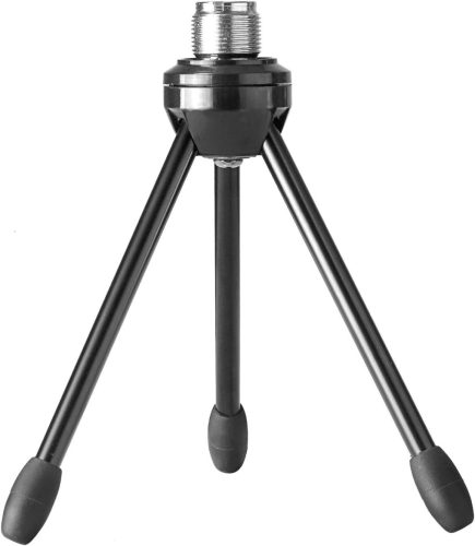 NEEWER Összecsukható Asztali Mikrofonállvány -3/8" 5/8" Mic Mini-Tripod