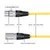 NEEWER Audiokábel /Male-Female XLR Mikrofon Kábel 100cm (6db)