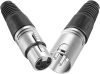 NEEWER 3-pin XLR csatlakozó készlet (male - female) (20db)