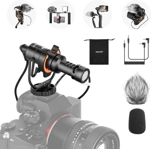 NEEWER CM14-PRO Mikrofon - Okostelefon/ Mobil/ DSLR Mikrofon