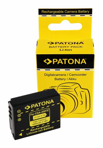 Patona Panasonic CGA-S007/ DMW-BCD10 akkumulátor 1000 mAh - TZ5 TZ4 TZ3 TZ2 TZ1