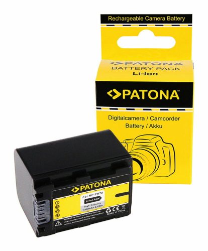 PATONA Sony NP-FH100 FH30 FH40 FH50 NP-FH70 NP-FH100 NP-FH30 NP-FH40 NP-FH50 Akkumulator 1300 mAh