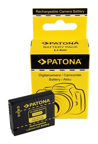 PATONA Akkumulátor  Panasonic BCJ13 DMW-BCJ13 BCJ13E BCJ13E BCJ13E LX-5 LX5 *INFO-CHIP*