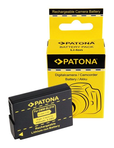 PATONA Akkumulátor Panasonic BLD10 BLD10E DMC-GF2 GF2 DMC-GF2 akkumulátorhoz