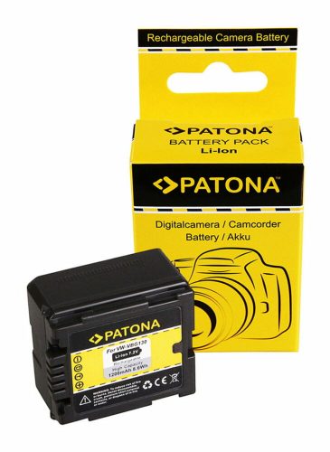 Patona Panasonic VW-VBG130 VBG070 VBG260 akkumulátor 1200 mAh