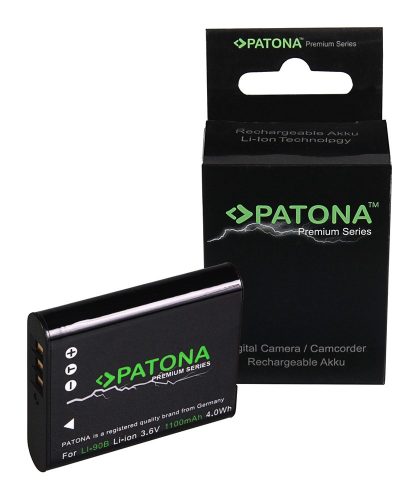  PATONA Prémium akkumulátor Olympus Li-90B Li 90B Li90b Tough TG1 TG-1 TG6 TG-6 TG-6 Stylus XZ-2 készülékhez