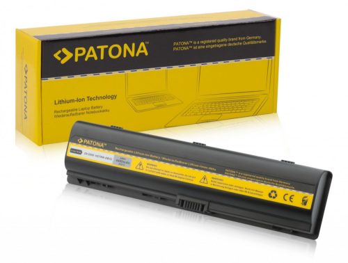 PATONA Laptop akkumulátor HP DV2000 DV6000 DV6100 V3000 V6000 4400mAh