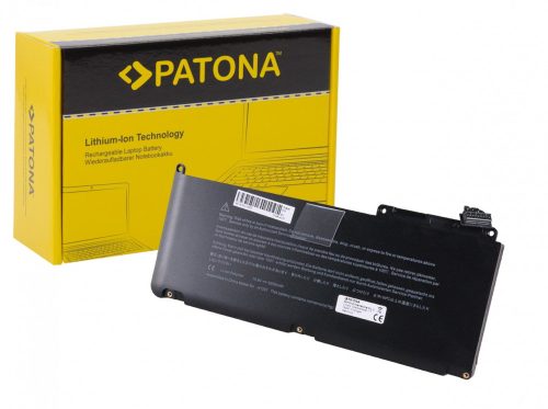  PATONA Akkumulátor  Apple MacBook Unibody 13" A1331 A1342 661-5391 020-6580-A 020-6809-A