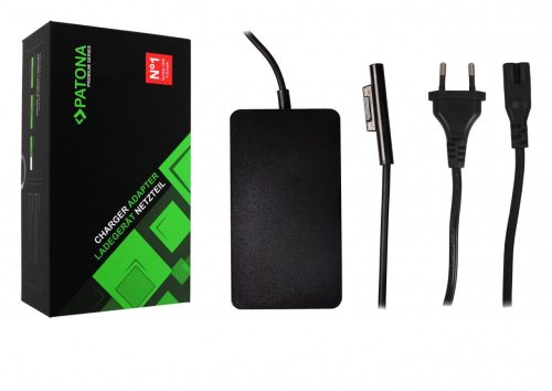 PATONA töltő Surface Pro 6 Pro 5 Pro 4 modell 1706 adapter 44W USB kimenettel