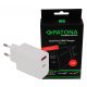 PATONA Premium PD18W adapter 5V/3.0A 9V/2.0A 12V/1.5A A 1xUSB-C 1xUSB-A PD3.0 QC3.0 fehér