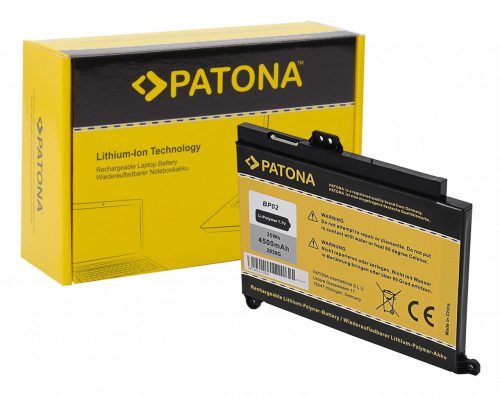 PATONA akkumulátor  HP Pavilion PC 15 BP02 BP02XL 849569-421 849569-541 849569-542 849909-850 849569-543 BP02041XL HSTNN-LB7H HSTNN-UB7B HSTNN-UB7B